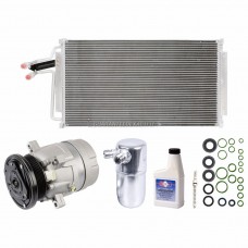 A/C Kit w/ AC Compressor Condenser & Drier For 1997 Chevy S10 & GMC Sonoma 2.2L 1135223, 15-20739, 1520343, 2724921, 3033879