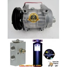 NEW AC COMPRESSOR SERVICE PACKAGE NEW HOLLAND BW28 BALE WAGON 87430122 9827056 4296238M1 3712495M1 504020809