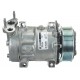 New Genuine OEM A/C Compressor INTERNATIONAL NAVISTAR Sanden 4720 3808548C1 3808548C2
