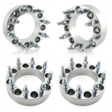 4X WHEEL SPACERS ADAPTERS ¦ 8X6.5 TO 8X6.5 ¦ 9/16 STUDS ¦ 2 INCH 1994- 2011 Dodge RAM 2500 3500 WAS0001 8650-8650-E