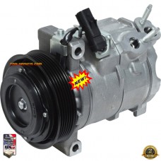 New A/C Compressor & AC Clutch For Dodge Journey 158340 fits 09-10 With Rear AC RL111425AC 55111425AA 55111425AB 55111425AC
