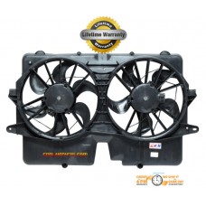 New Dual Radiator and Condenser Fan Assembly 1670035 - 5L8Z8C607HB Escape RF210