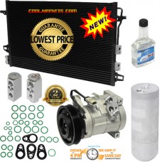  2001- 2007 Caravan V6 Town And Country New AC Compressor FULL KIT w/Condenser 5005441AA
