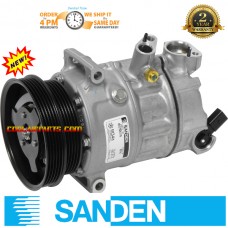 06-UP New SANDEN OEM A/C Compressor 4574 Volkswagen Jetta Beetle Rabbit Golf L5 2.5L 1K0820803T 1K0820808C