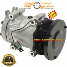  AG522391 New John Deere A/C Compressor  RE68372 Sanden 4698 8086 SD4698 AG719144