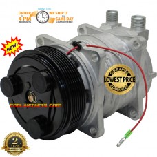 New A/C AC Compressor TM13 Replaces 48842114 10352114 With 6 Grooves Pulley 43552114