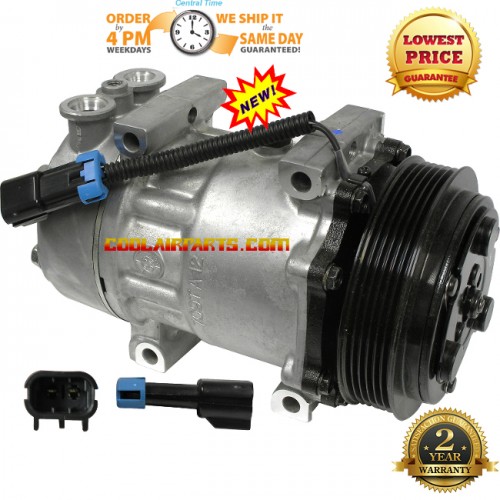 New Peterbilt AC Compressor Sanden,4039, 4079, 4376, 4424, 4731357, 359 ...