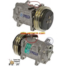 Sanden 7952 8088 OEM Compressor w/Clutch Massey Ferguson & Case - NEW 3712528M2