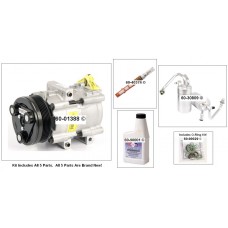 1996 - 2004 Ford Mustang 4.6 A/C New AC compressor Repair *kit*  2 Years Warranty 15-20383